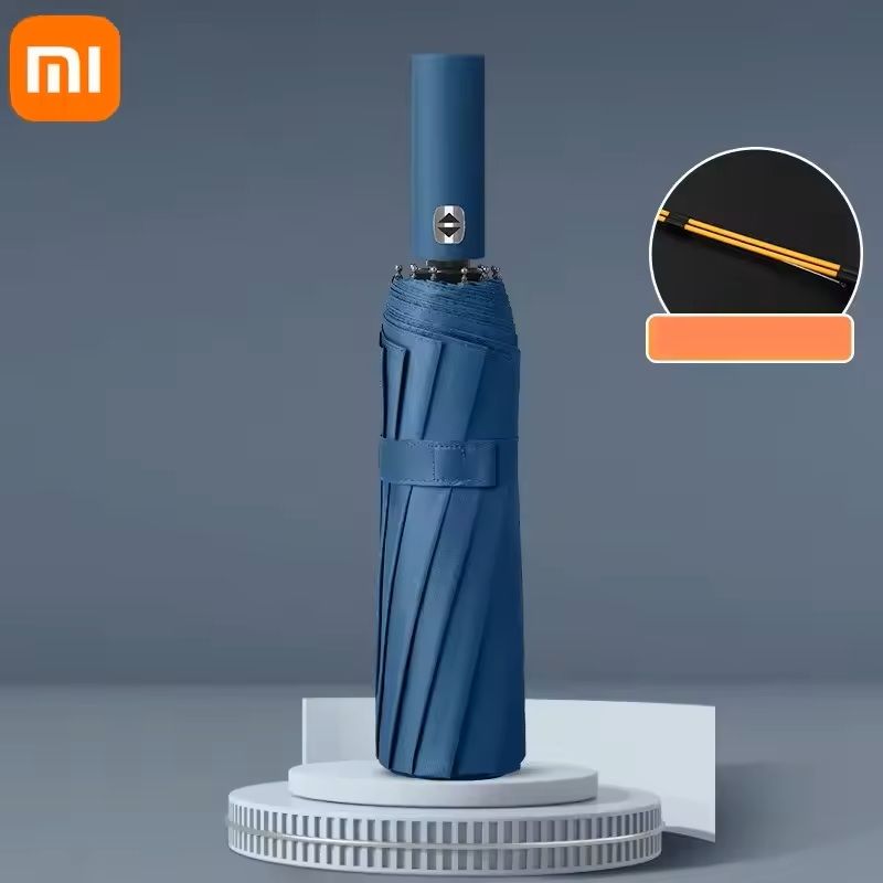 24-Bone Automatic Umbrella – Durable, Windproof & UV-Protective Compact Canopy