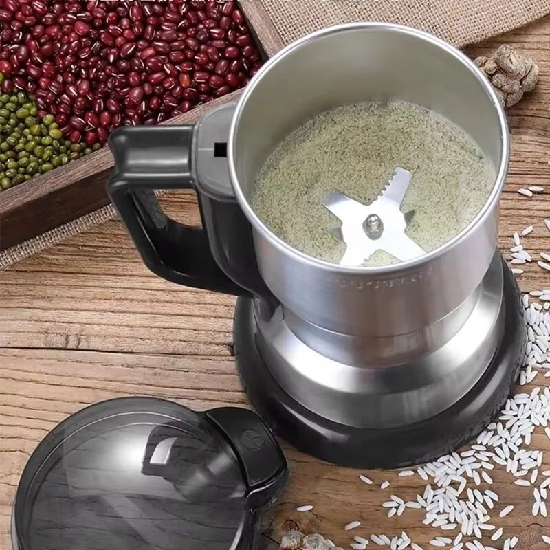 Multifunctional Electric Coffee Grinder for Beans Spices and Grains with High Power Motor