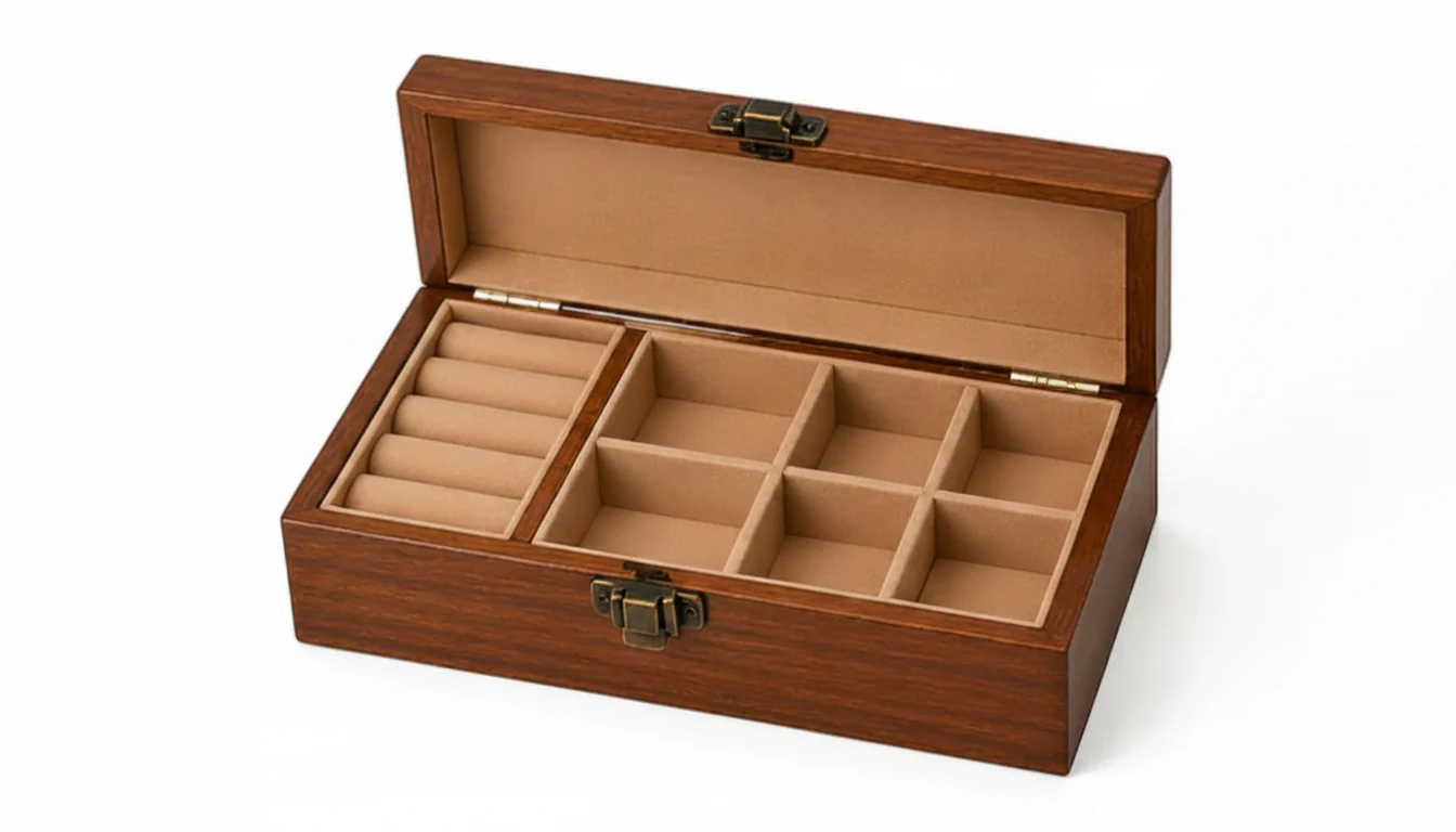 Personalised Wooden Keepsake Box with Engraved Design
