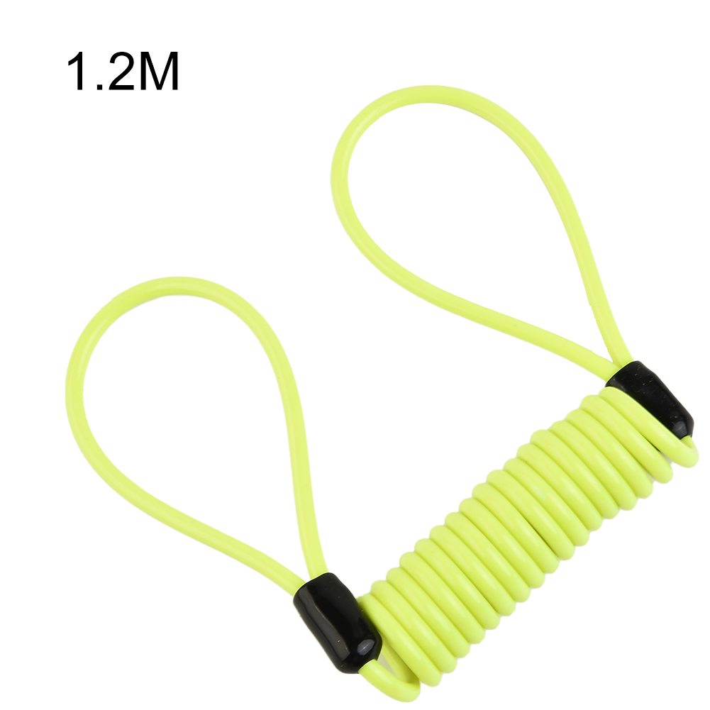 Motorbike Disc Brake Alarm Lock Reminder Cable Anti Theft Protection for Motorcycle Wheels