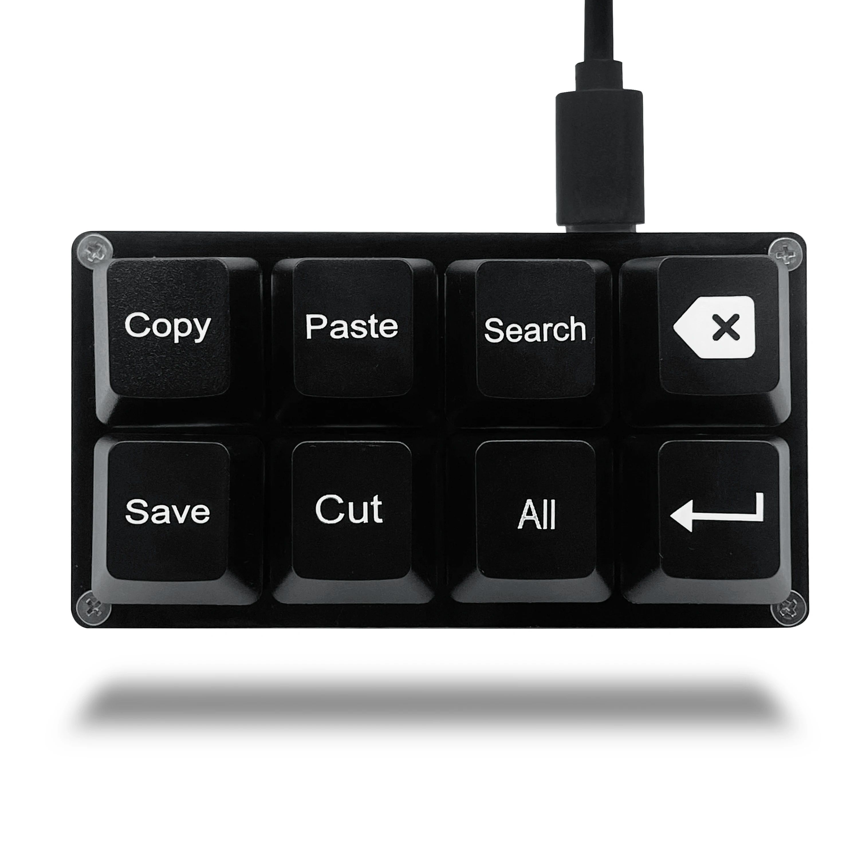 ProKey 8-Key Programmable Macro Keypad – Compact USB Shortcut Controller for Gaming & Productivity