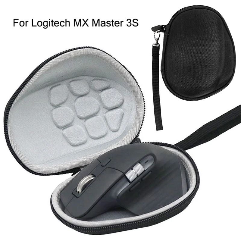 Shockproof Mouse Carrying Case Travel Storage Bag for Logitech MX Master 3S