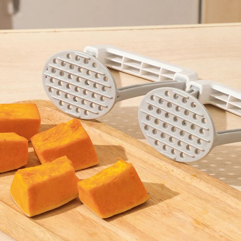 Potato Ricer Kitchen Vegetable, Manual Potato Masher Durable, Fruit Juicer Kitchen Gadgets, Masher With Non Slip Handle