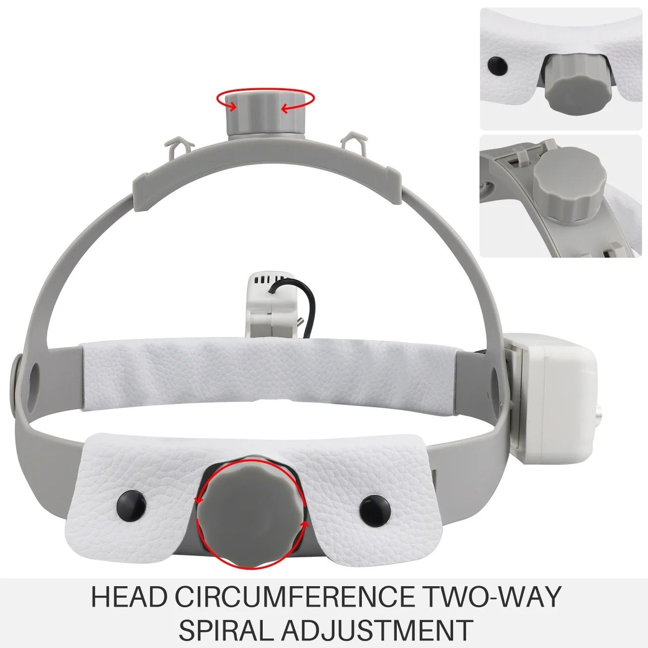 High-Intensity LED Dental Headlight