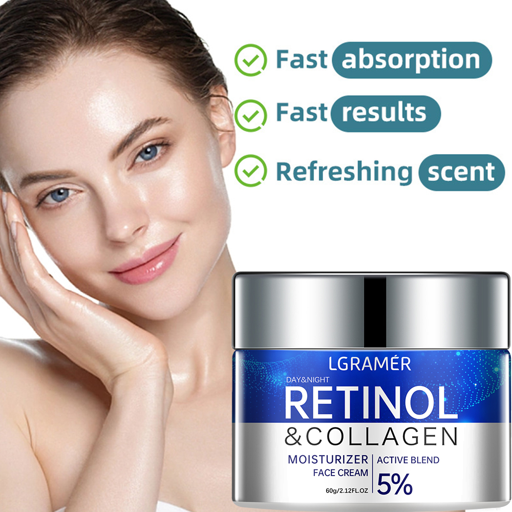 Anti Aging Firming Retinol Wrinkle Removing Cream Fade Fine Lines Whitening Skin Care Lifting Moisturizing Brightening