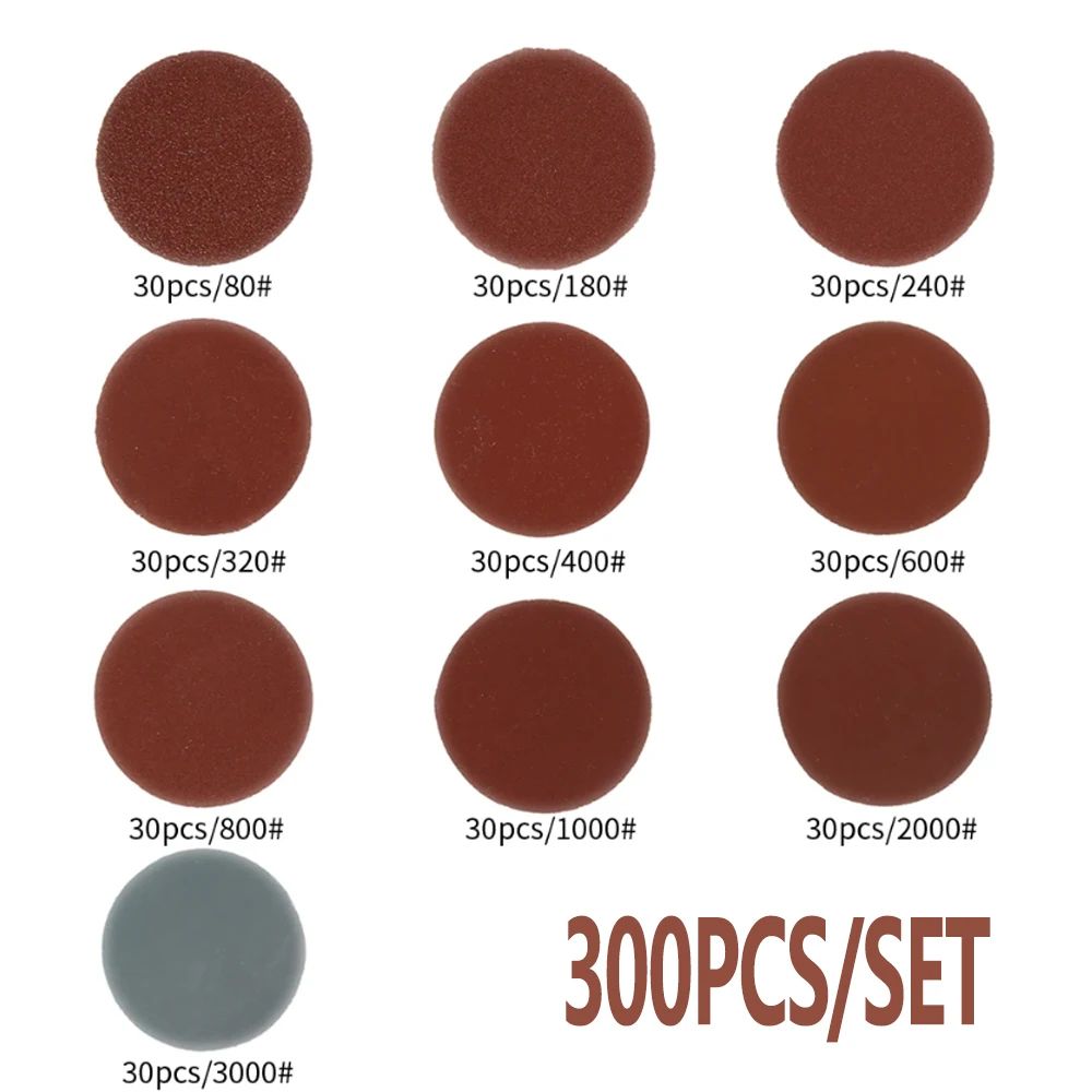 2 Inch Sanding Discs Set Multi Grit Polishing Pads for Rotary Tools and Metal Finishing