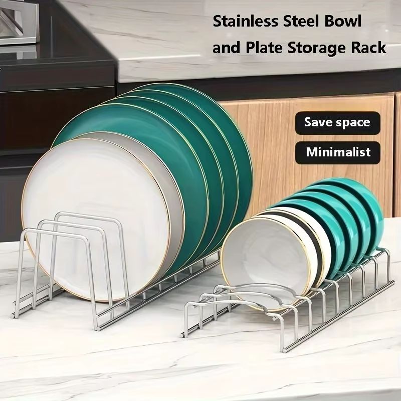 Expandable Stainless Steel Dish Drying Rack with Drip Tray Organizer