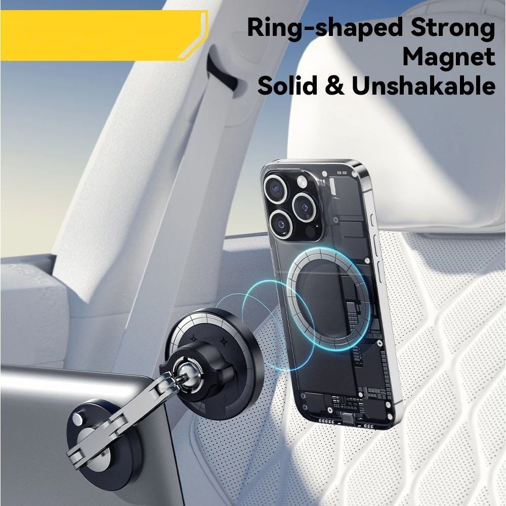 Magnetic Wireless Car Phone Holder with 15W Fast Charging
