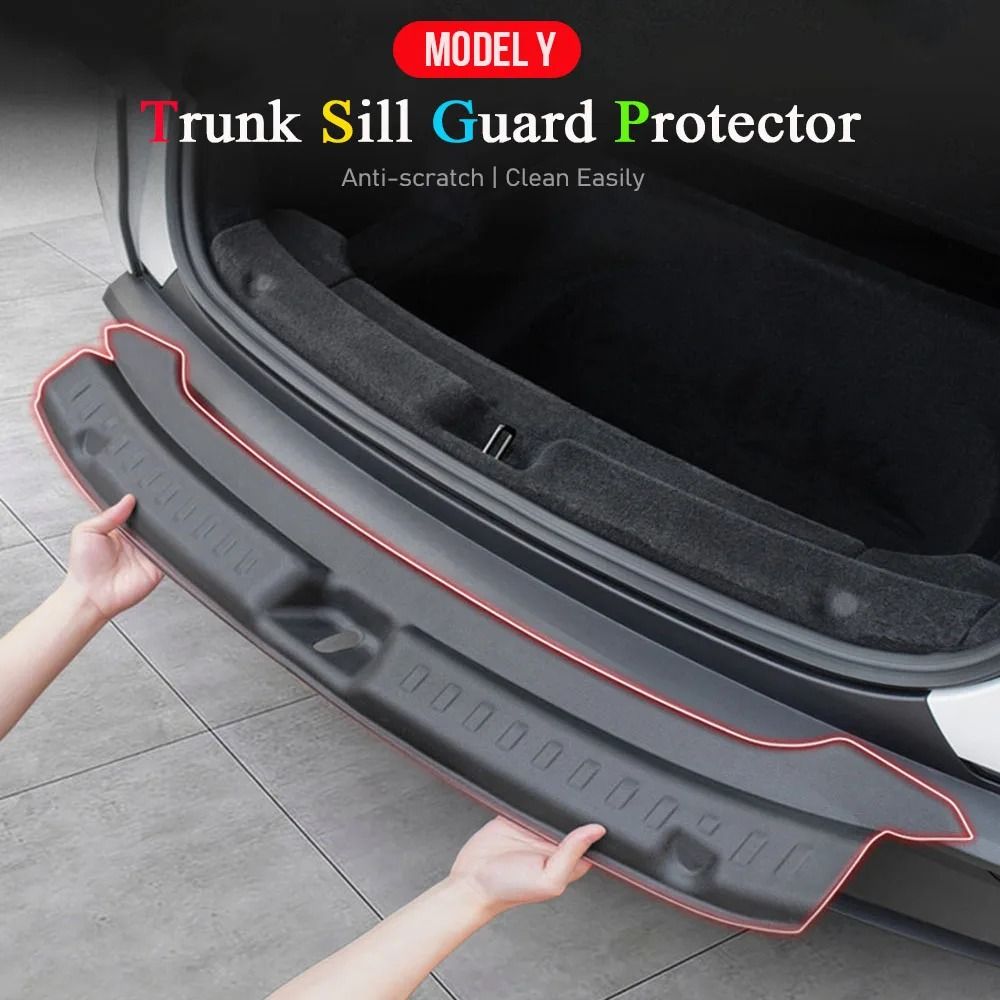USVOTOV Tesla Model Y Rear Bumper Guard Protector