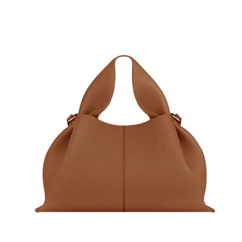 French Luxury Cloud Cake Shoulder Bag Retro European Handbag