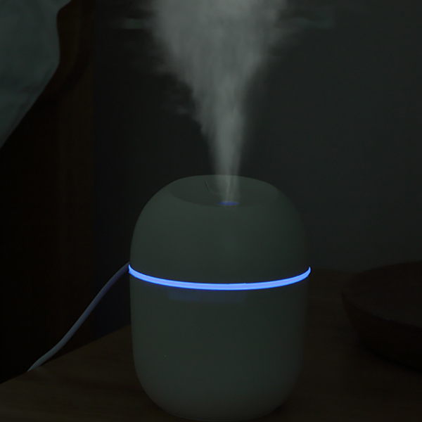 USB Essential Oil Atomizer, Mini Aroma Oil Diffuser, Electric Air Humidifier With LED Night Lamp For Home, Office,