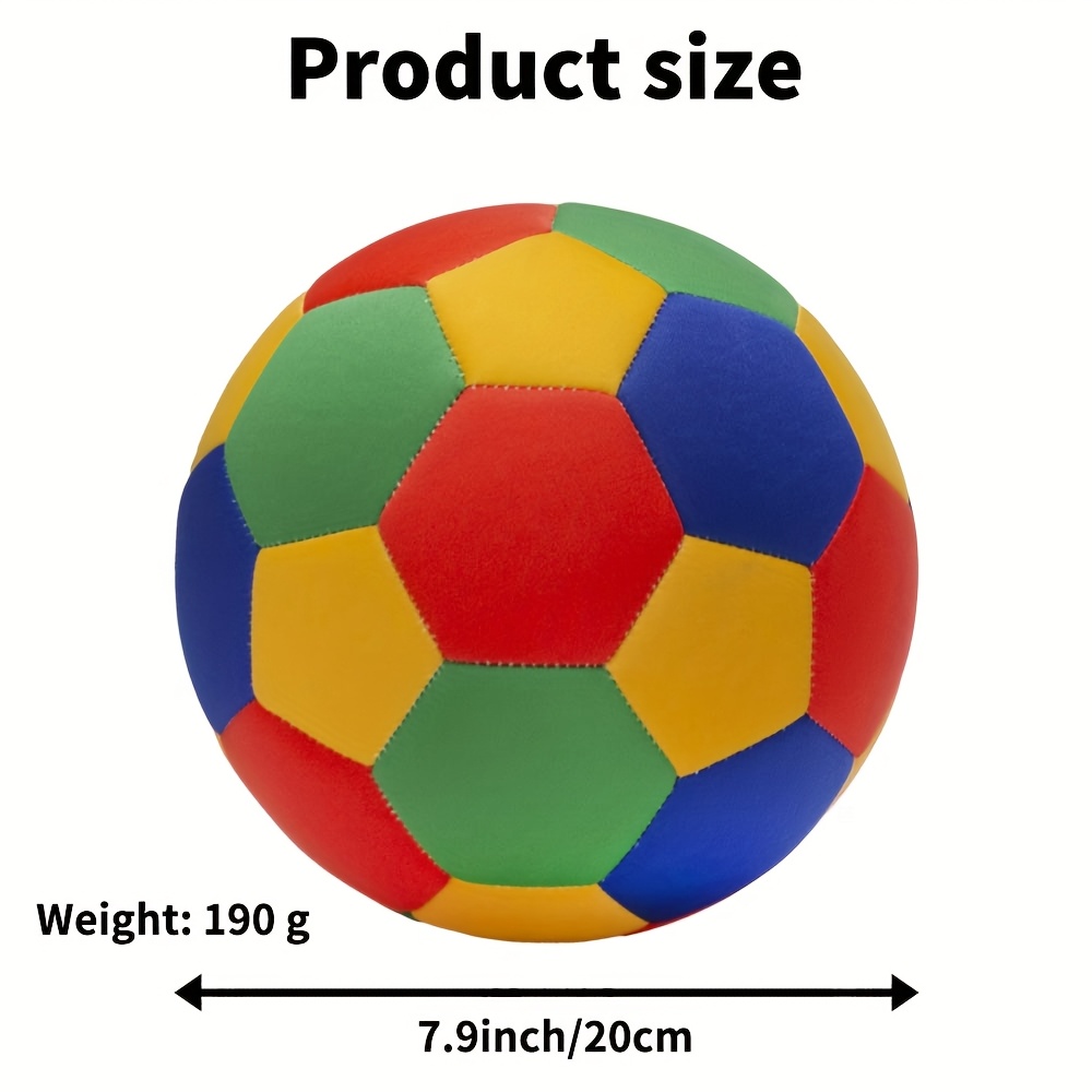 Silent Soccer Ball for Boys, Indoor Foam Soccerball, Fun Gifts for Kids