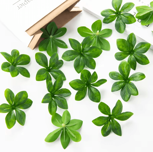 50PCS Hanging Bell Leaf Artificial Flower Set – DIY Garland & Wedding Decor Kit