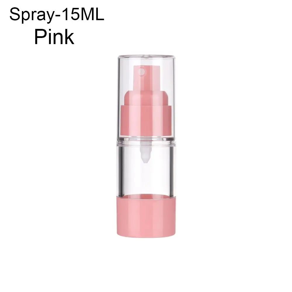 AirLock Travel Refillable Pump Bottle Set – Leakproof travel lotion bottles & vacuum cosmetic containers (15/30/50ml)