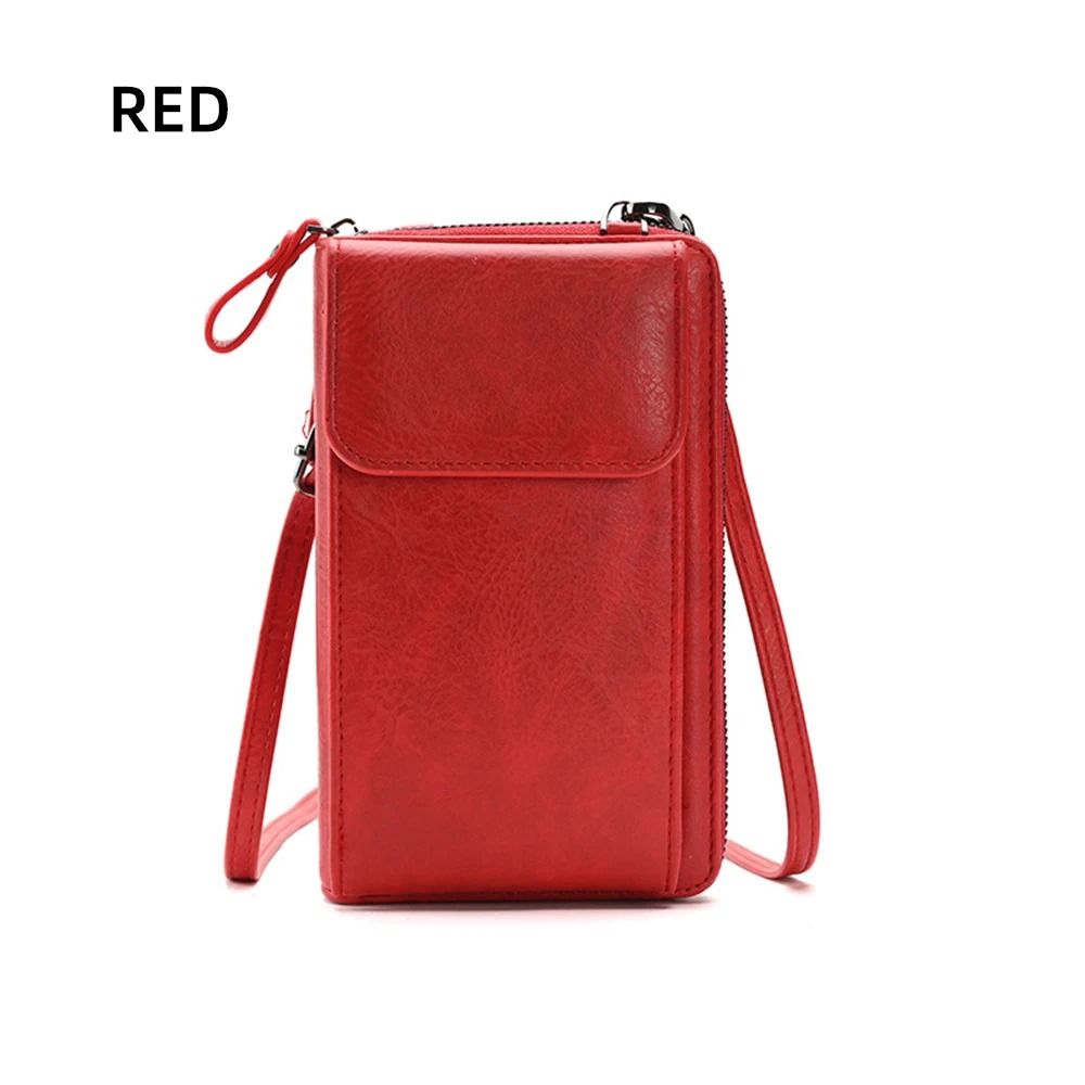 Fashionable Versatile Crossbody Mobile Phone Bag and Large-Capacity Coin Purse