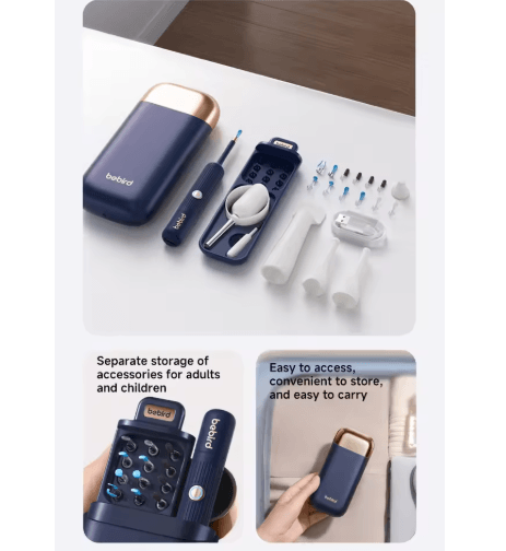 Bebird EarSight Smart Visual Earpick – Flexible ear wax removal tool with HD Camera & App Control