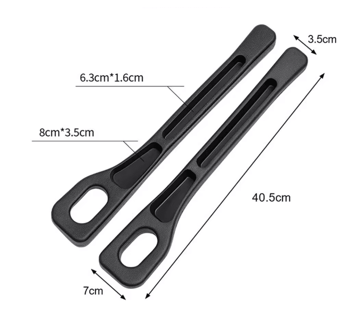 Car Seat Gap Filler Organizer with Dual Groove Design