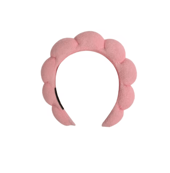 GlowSpa Microfiber Spa Headband And Wrist Wash Set