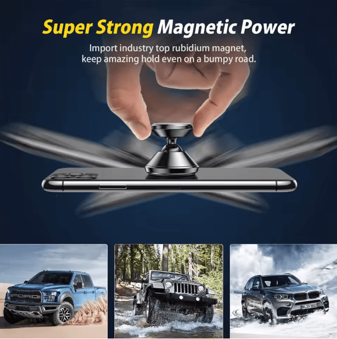 Magnetic Car Phone Holder Mount