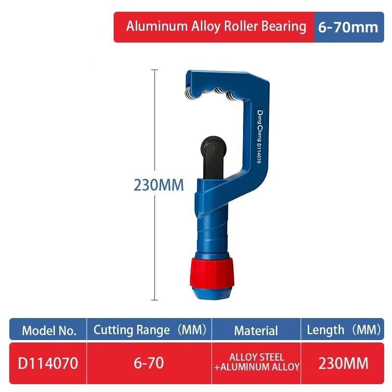 Precision Bearing Pipe Cutter with Hobbing Circular Blades
