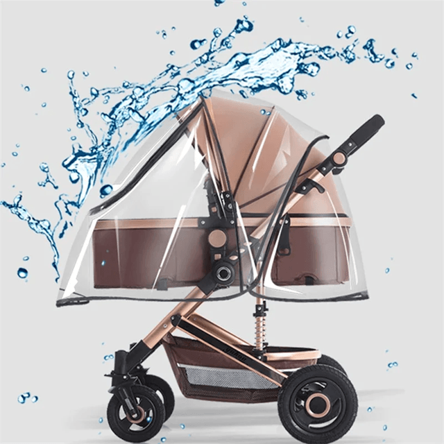 ClearShield Universal Baby Stroller Rain Cover Weather Protection Shield