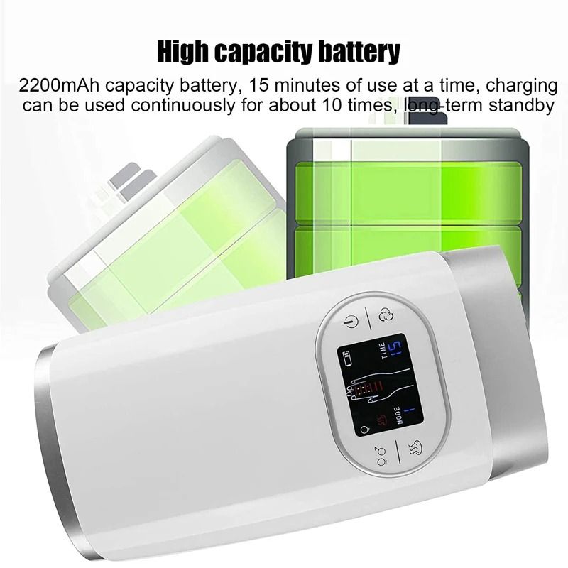 Advanced Air Compression Heated Hand Therapy Device