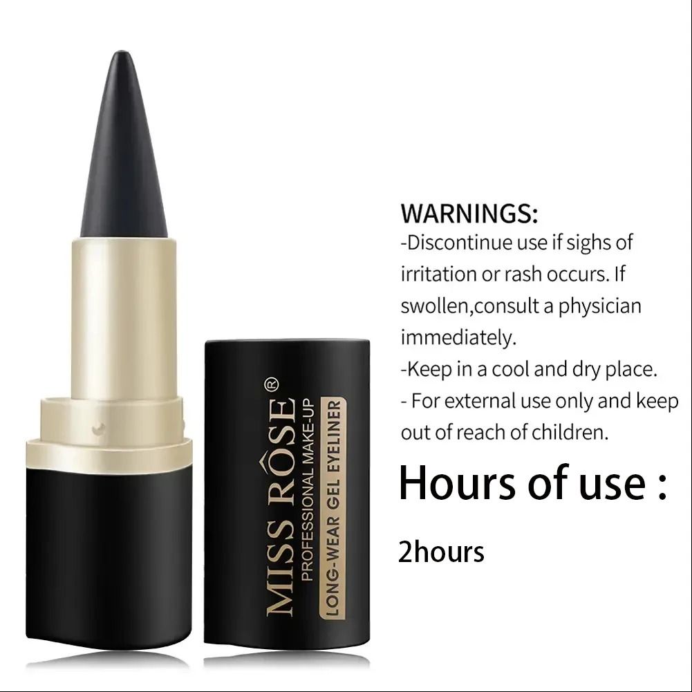 Creamy Texture Eyeliner Pencil Easy Glide and Sweat Proof