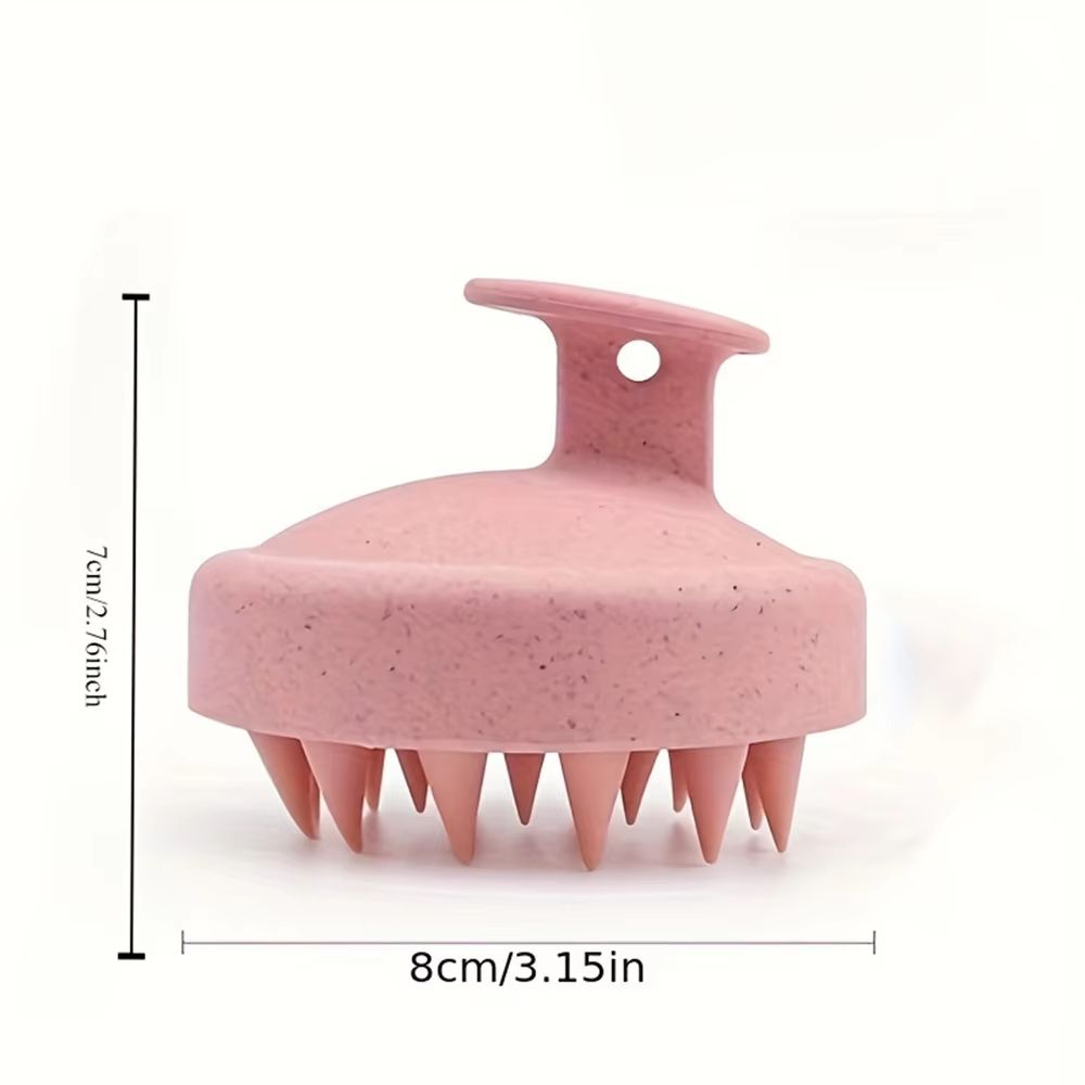 Silicone Scalp Massage Shampoo Brush with Body Wash Function