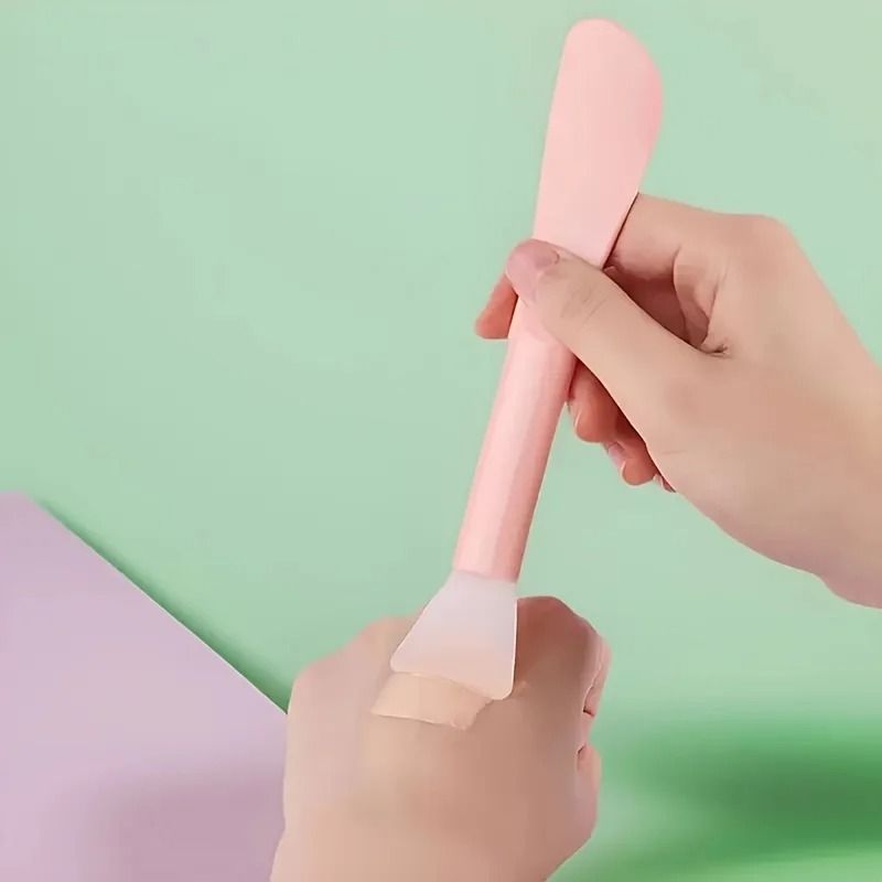 Soft Silicone Double-Ended Mask Brush