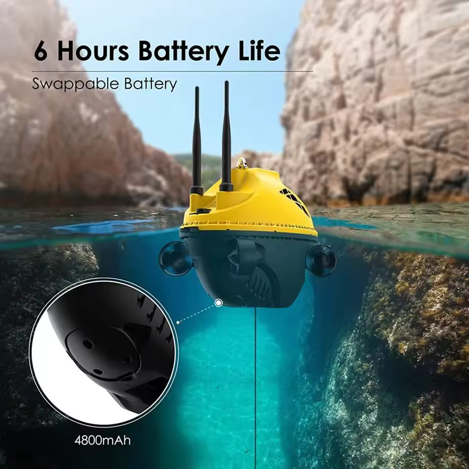 Chasing F1 Pro Underwater ROV Drone with 4K Camera, 4-Axis Propeller & Removable Battery, Premium Diving Equipments