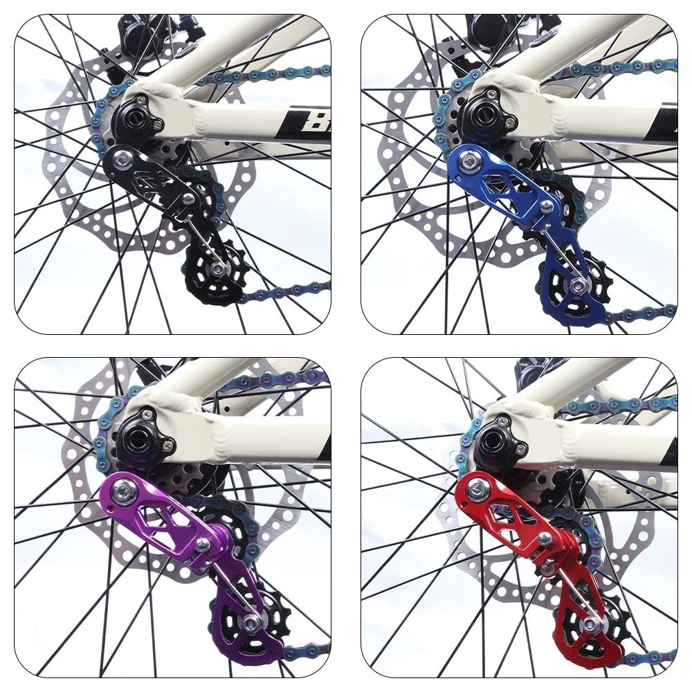 Single Speed Mountain Bike Chain Tensioner with CNC Pulley
