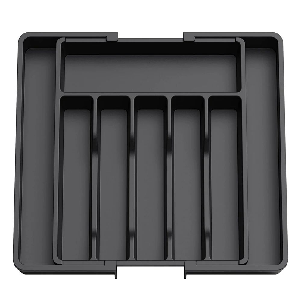 Expandable Cutlery Organizer Drawer Tray