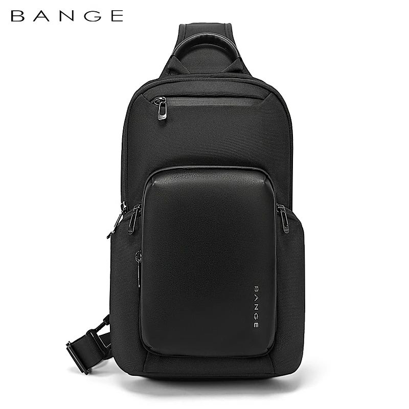 BANGE Waterproof Sling Bag Large Capacity Multifunction Crossbody