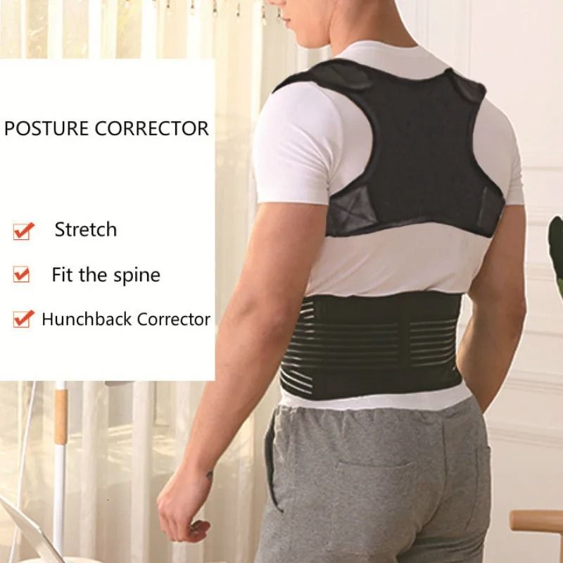 Invisible Adjustable Back Posture Corrector & Shoulder Brace