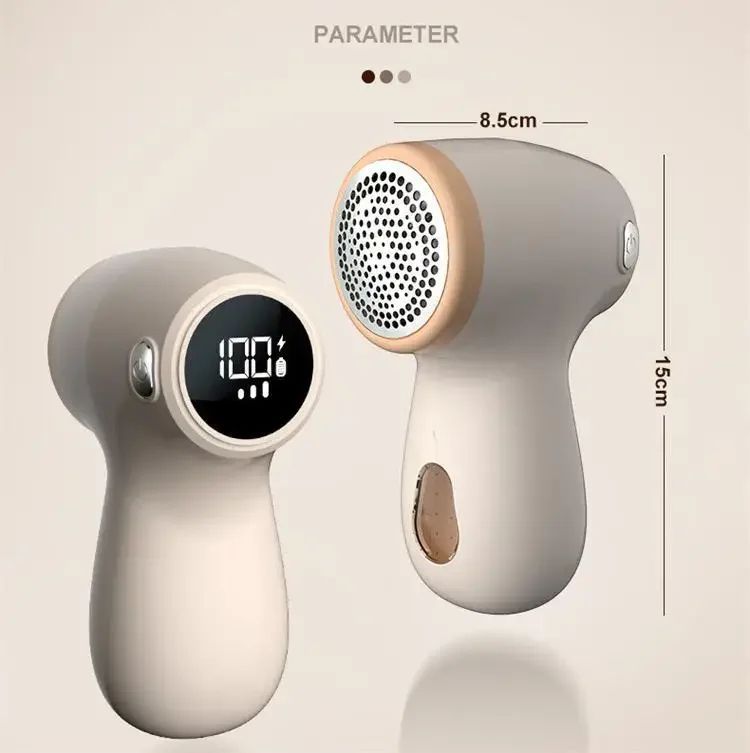 Electric Lint Remover with LED Display and USB Charging
