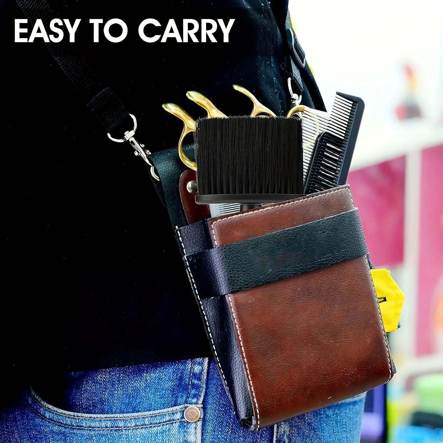 Soft Nylon Barber Neck Duster Hair Cleaning Brush