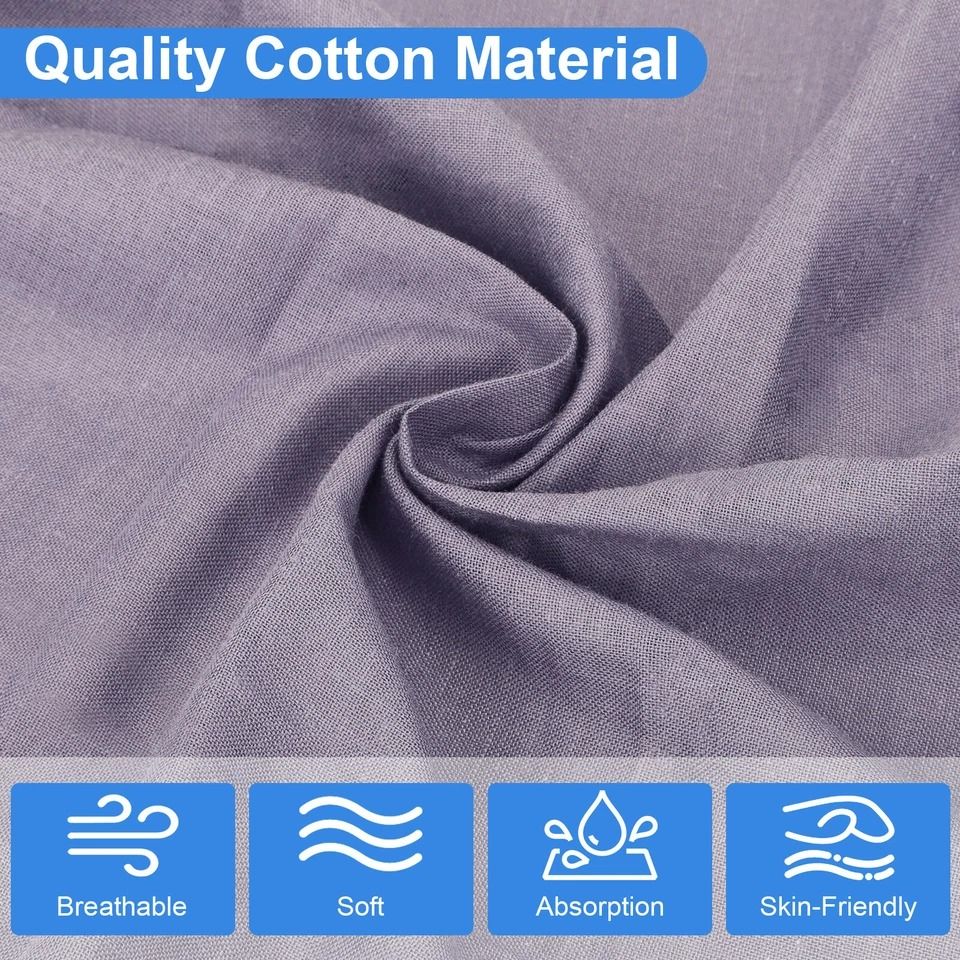 Classic Plaid Pocket Squares, Men's Handkerchief, Soft Cotton Hankies, Compact & Stylish Cotton