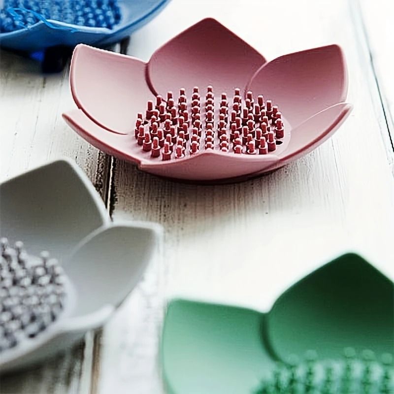 Lotus Silicone Soap Holder