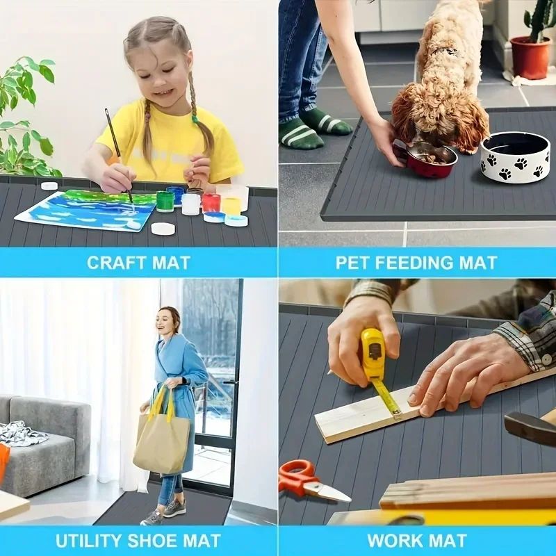 Waterproof Under Sink Cabinet Mat Drip Tray Liner