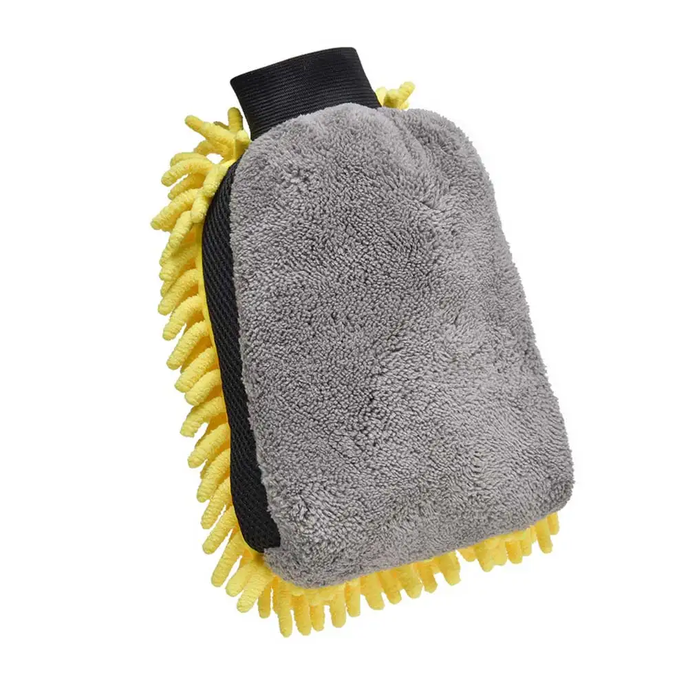 Premium Microfiber Car Wash Glove Scratch-Free Auto Detailing Mitt