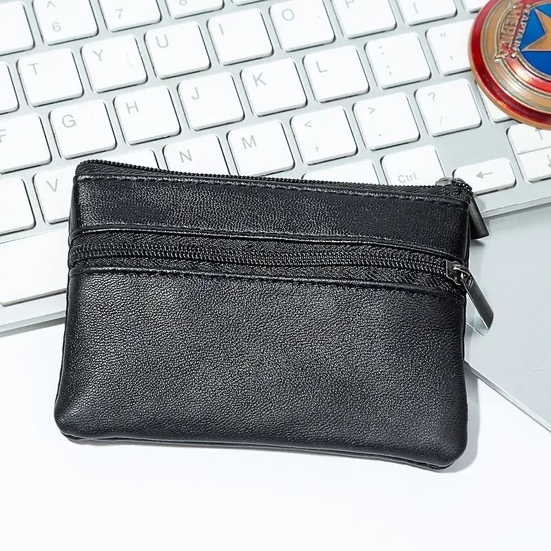 Mini Zipper Coin Purse Wallet for Men Women and Kids
