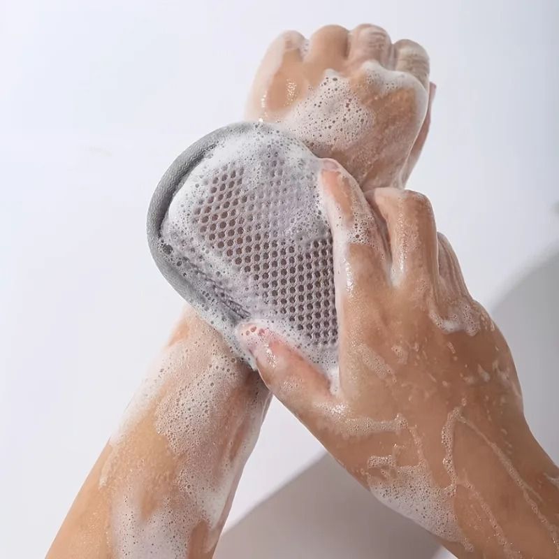 Soap Foaming Net Exfoliating Soap Saver Pouch Mesh Soap Bag with Drawstring
