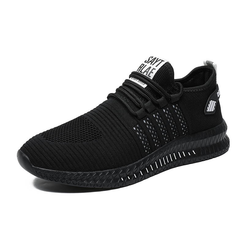 Lightweight Fashion Sneakers Lace Up Walking Shoes Casual Men Breathable Male Footwear