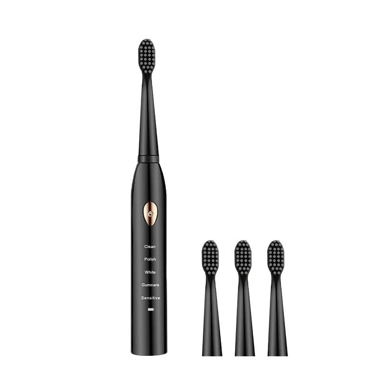 Ultrasonic High-Frequency Waterproof Electric Toothbrush with 5 Cleaning Modes