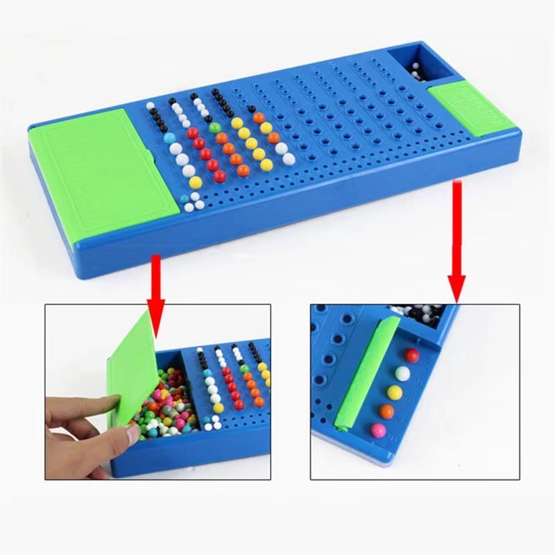Code Breaking Board Game for 2 Players Family Logic Puzzle with Scoring Pegs