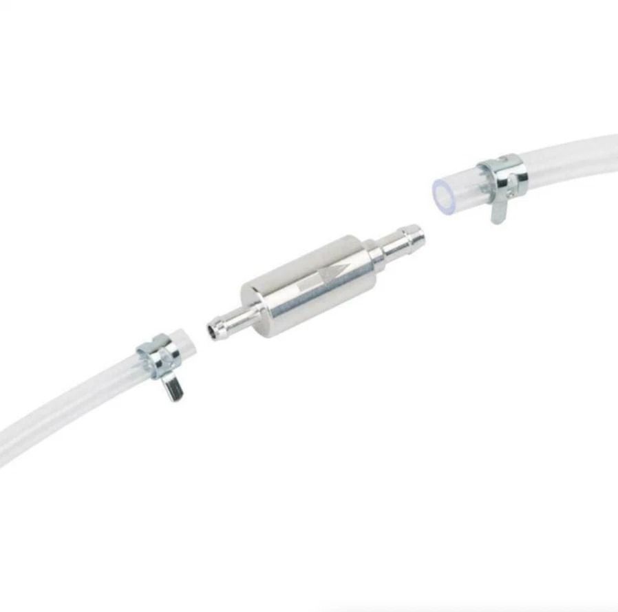 Car & Motorcycle Brake Clutch Bleeder Hose Set with One-Way Valve Tool