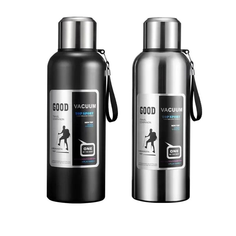Large Capacity Stainless Steel Insulated Thermos Tumbler – Vacuum Thermal Travel Mug for Hot & Cold Drinks