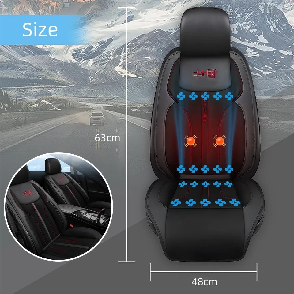 Cooling Massage Heating Car Seat Cushion