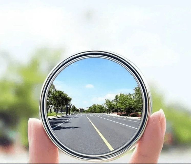 360 Degree Blind Spot Mirror Wide Angle Convex Rear View Mirror Set
