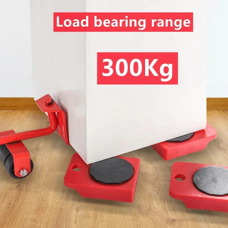 Multipurpose Roller Sliders for Effortless Lifting and Moving, Heavy Duty Furniture Mover Set, Hardwood Floor Protector
